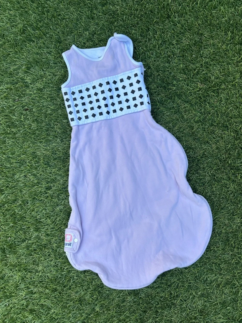 Nanit Breathing Wear Sleeping Bag 6-12 months in “Blush Pink”